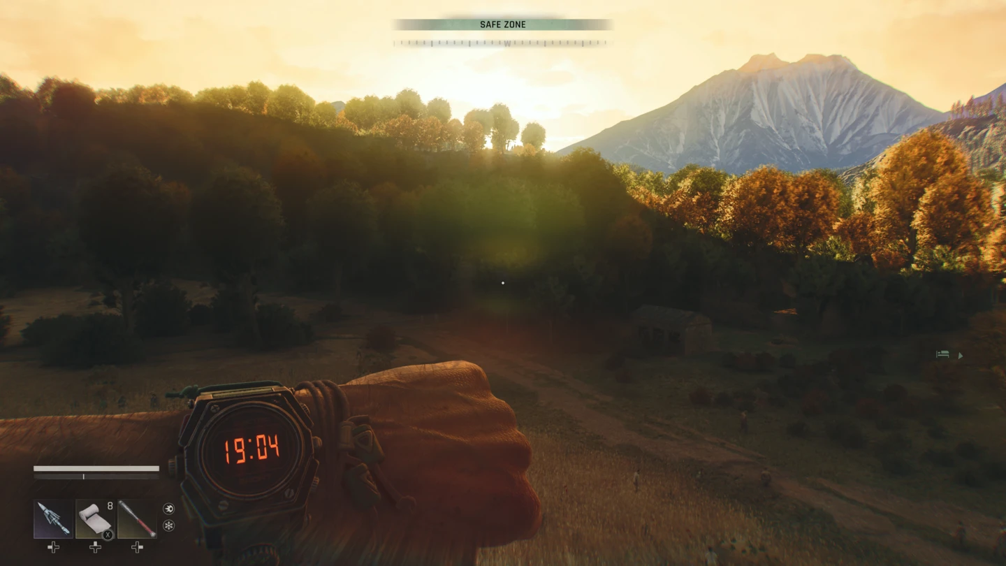 Zach&oacute;d słońca w Dying Light The Beast