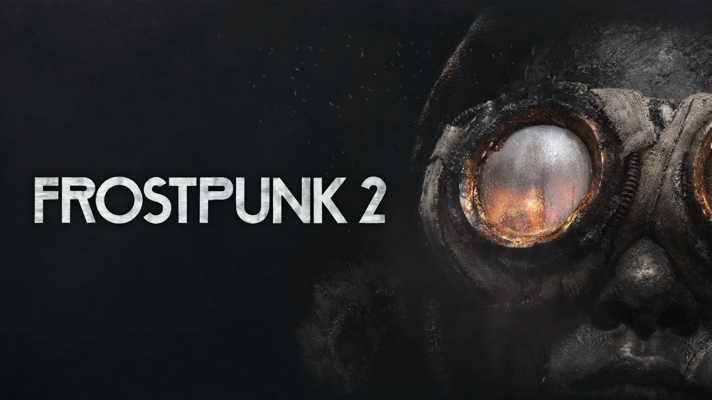 Frostpunk 2, ekran tytułowy.