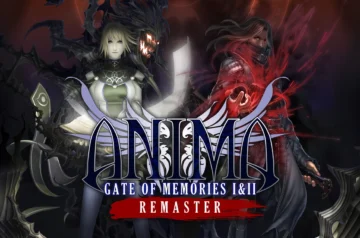 Logo i grafika główna z gry Anima Gate of Memories: I&II Remaster