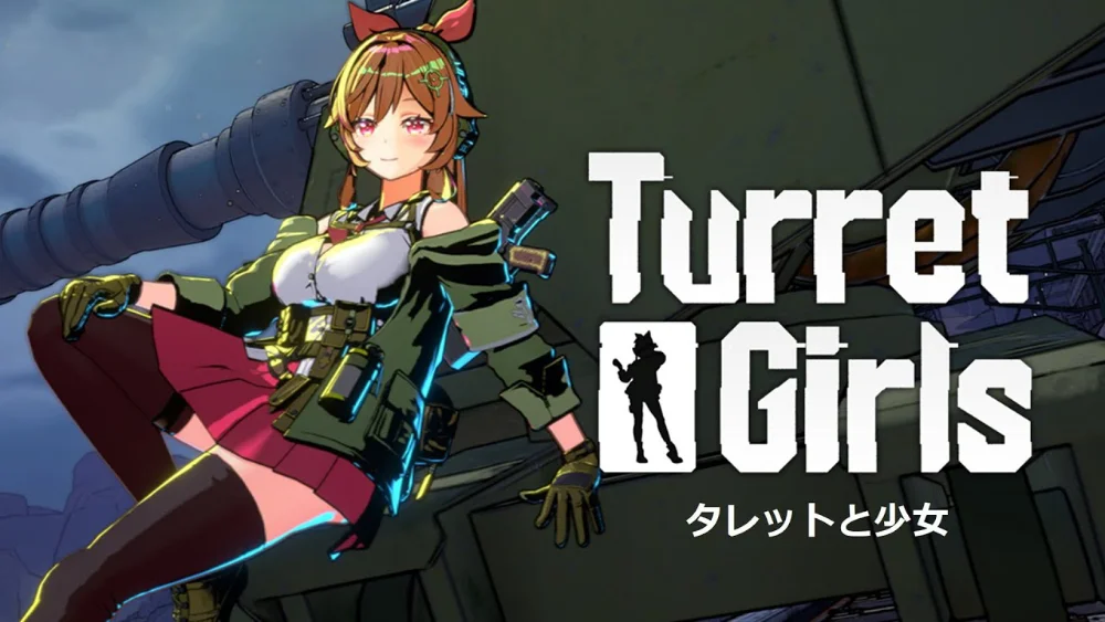 Ekran główny gry TurretGirls