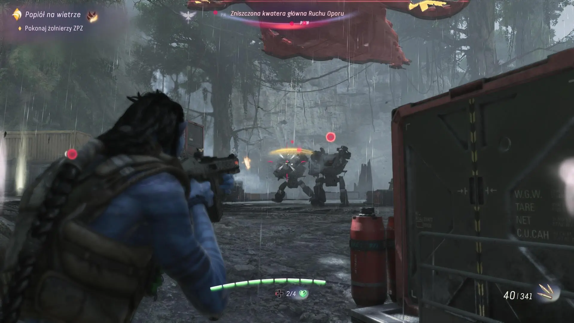 Z popiołów - walka z mechami