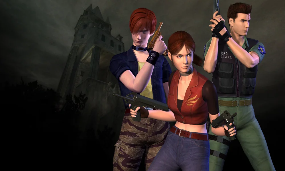 Claire Redfield, Steve Burnside i Chris Redfield w Resident Evil Code: Veronica X – bohaterowie kultowej odsłony serii Resident Evil
