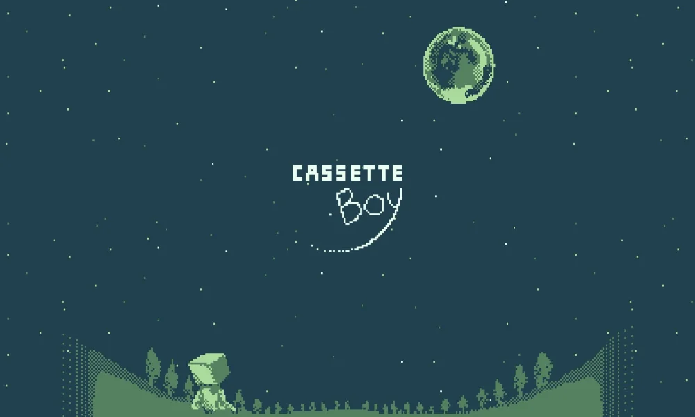 Logo gry Cassette Boy