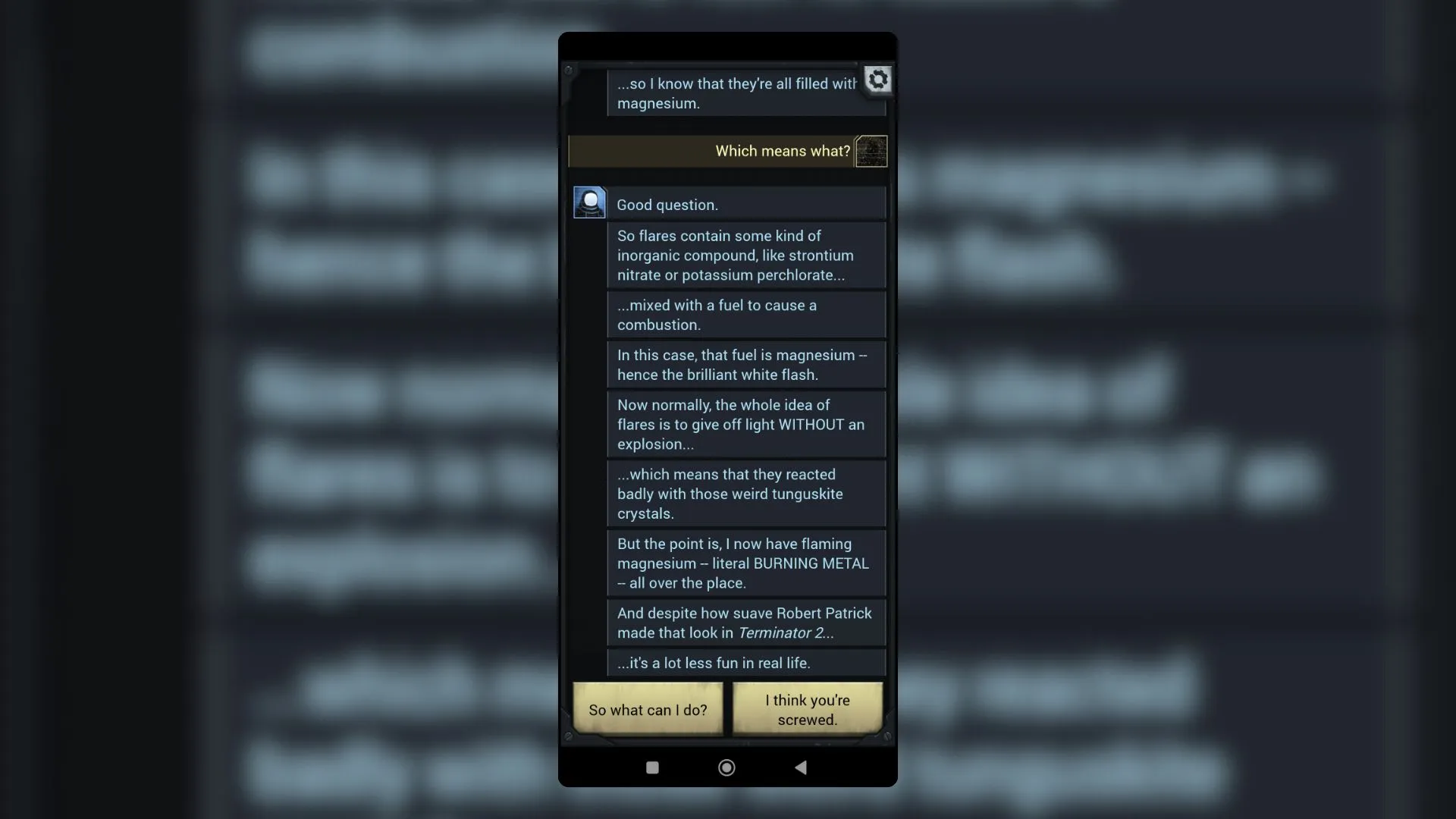 Halfway to Infinity - rozmowa