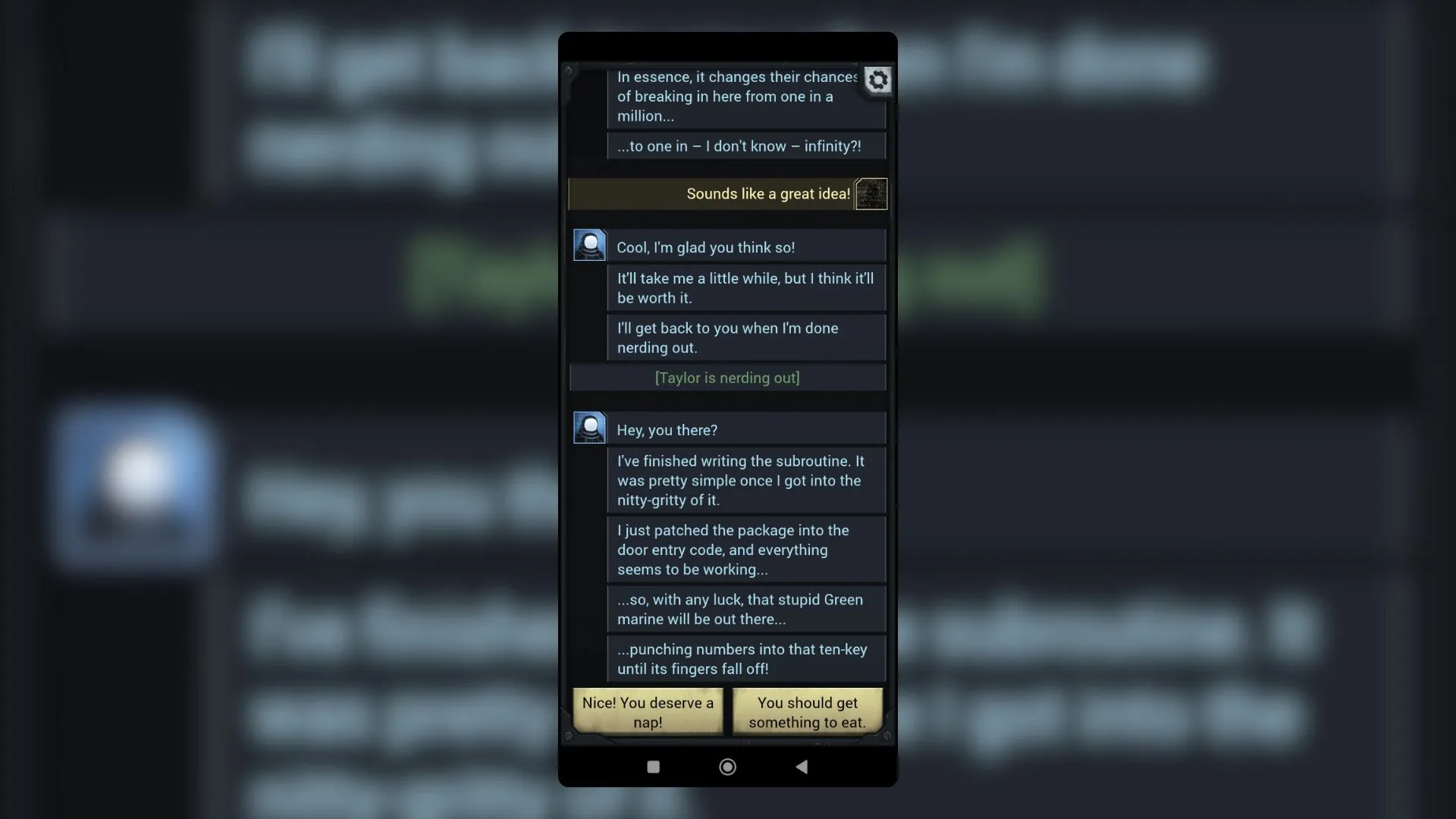 Halfway to Infinity - wyb&oacute;r