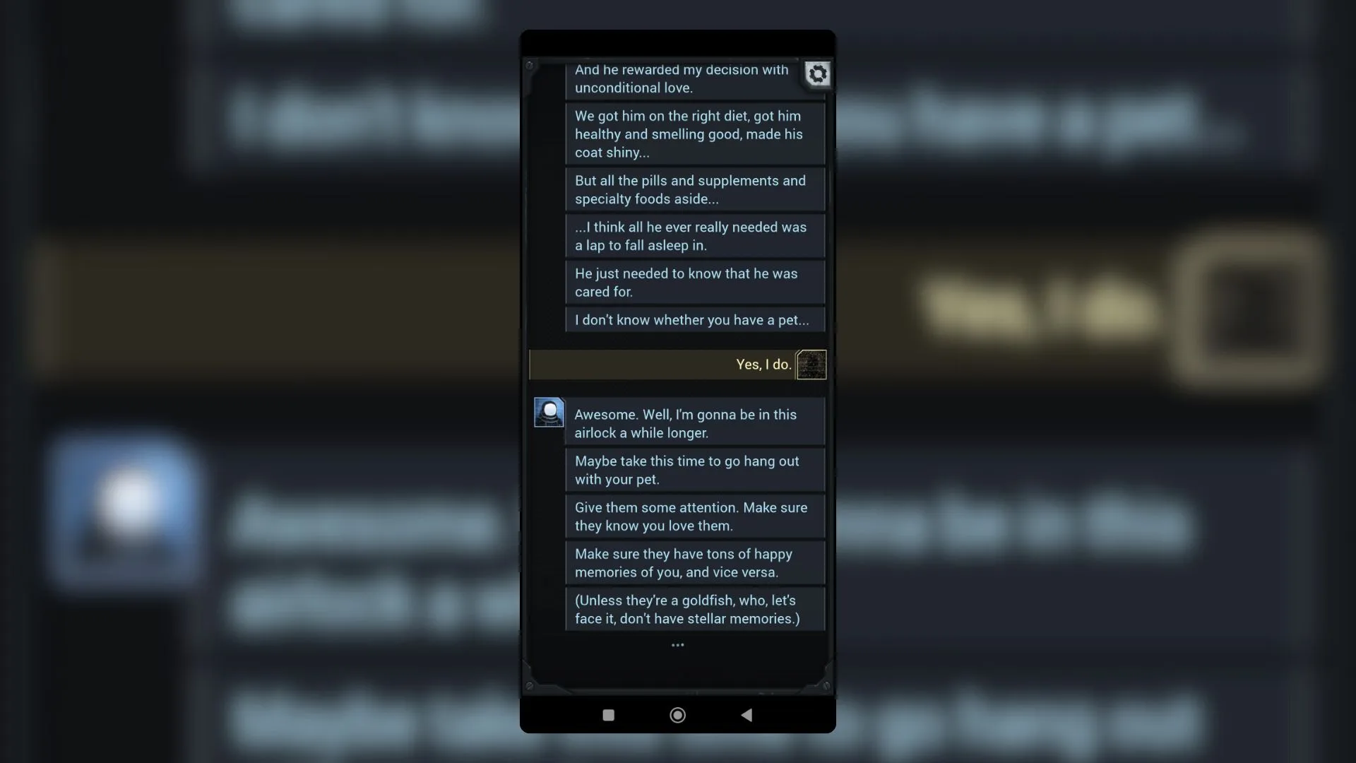 Halfway to Infinity - kolejna rozmowa