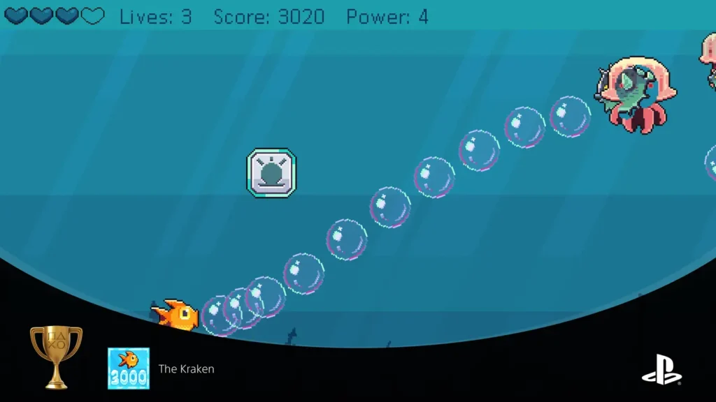 Zrzut ekranu z gry Bubble Fish