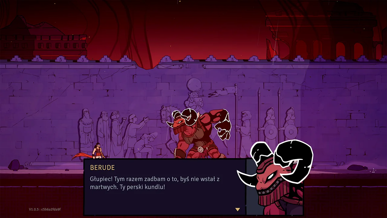 Beruda, jeden z bossów w grze