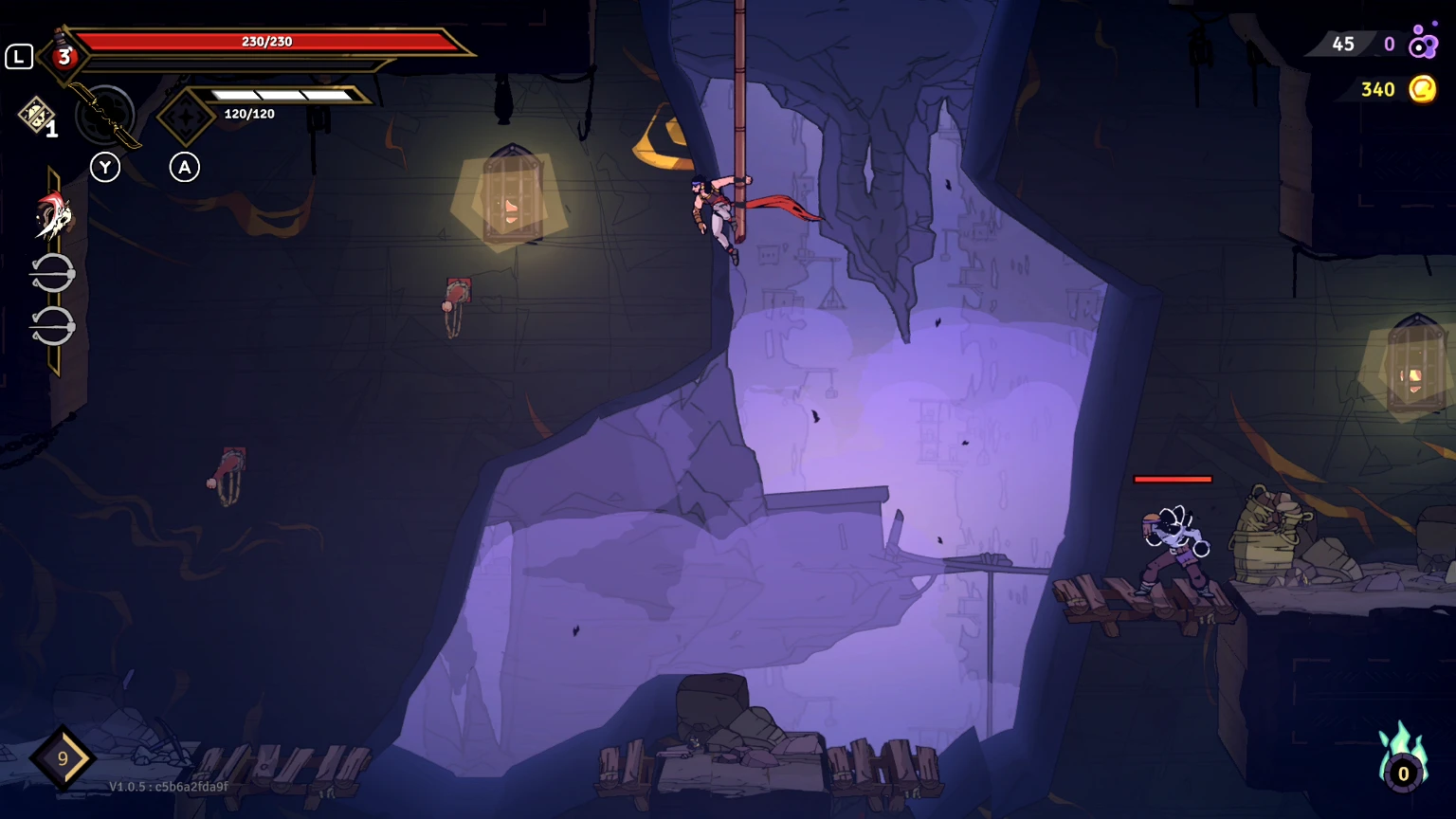 Screen z gry The Rogue Prince of Persia: Podziemia