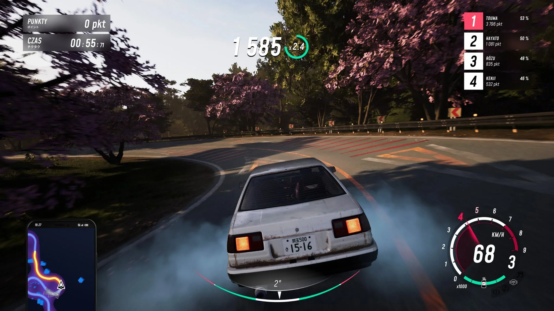 JDM - pierwszy kaszlak