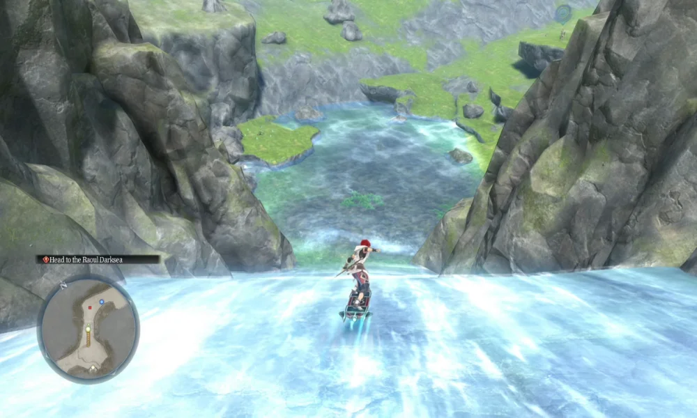 Walka z bossem w Ys X: Proud Nordics na Nintendo Switch 2 w trybie wydajnościowym