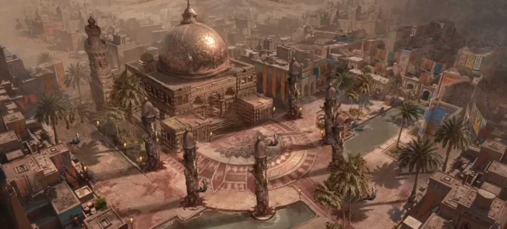 Zniszczone Lut Gholein w Diablo Immortal