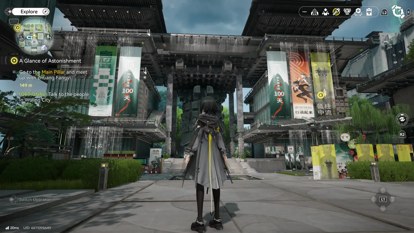 Zrzut ekranu z gry Arknights: Endfield