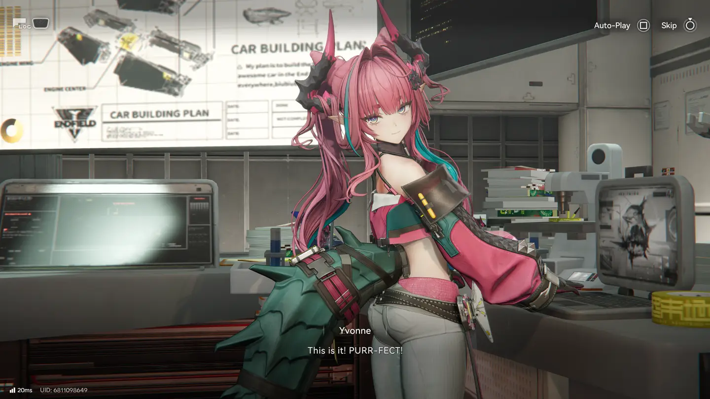 Zrzut ekranu z gry Arknights: Endfield