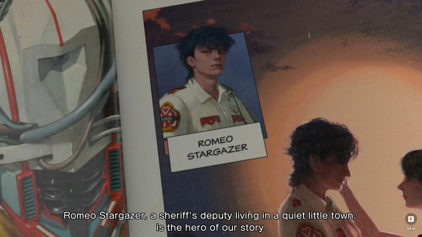 Jedna z kart komiksu (forma prezentacji fabuły)