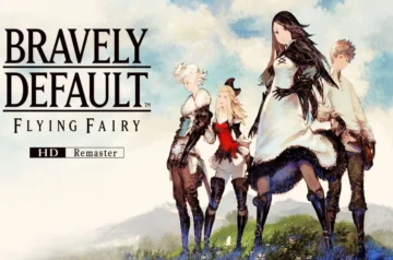 Bravely Default Flying Fairy HD Remaster – główni bohaterowie Tiz i Agnès na oficjalnej grafice gry