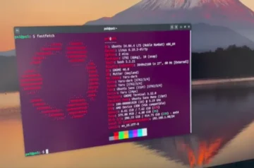 Linux uruchomiony na PlayStation 5 – ekran terminala Ubuntu działającego na konsoli Sony