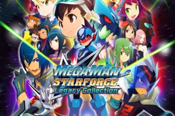 Mega Man Star Force Legacy Collection – grafika promocyjna z bohaterami serii