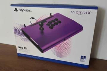 Opakowanie Victrix Pro FS z logo PlayStation i wizualizacją kontrolera.