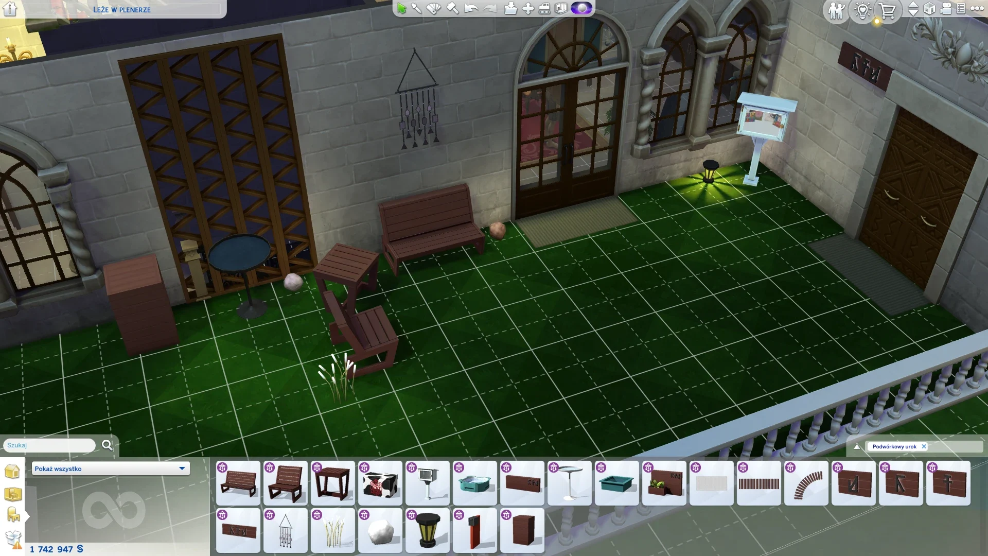 Podwórkowy urok - budowanie