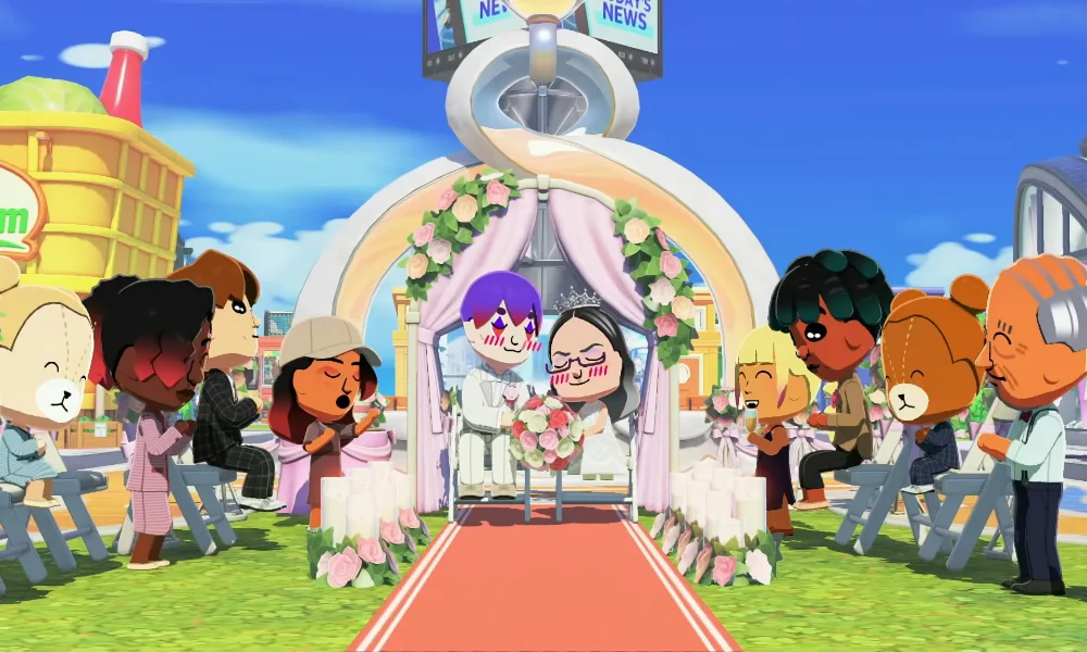 Tomodachi Life Living the Dream – ceremonia ślubu postaci Mii na wyspie