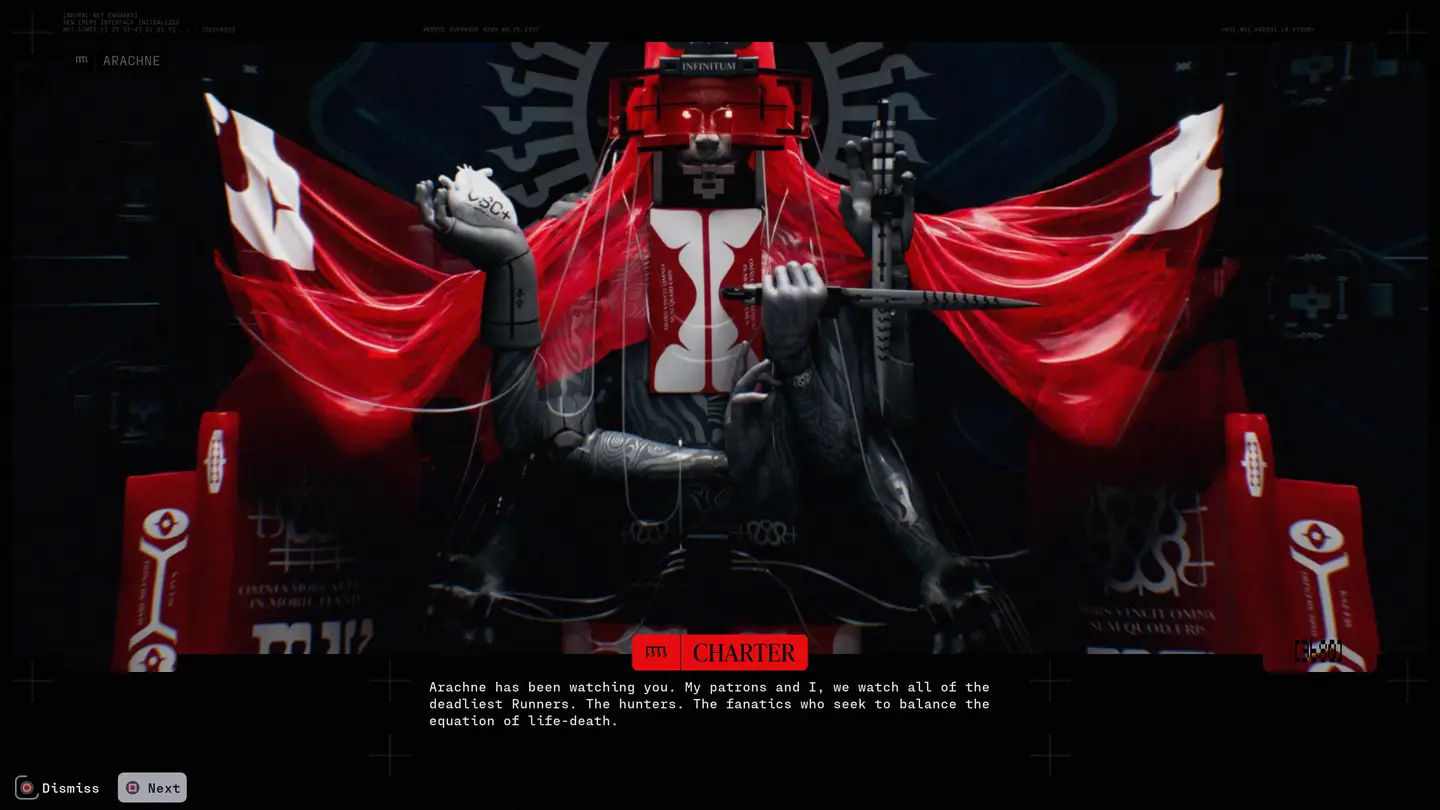 Zrzut ekranu z gry Marathon.