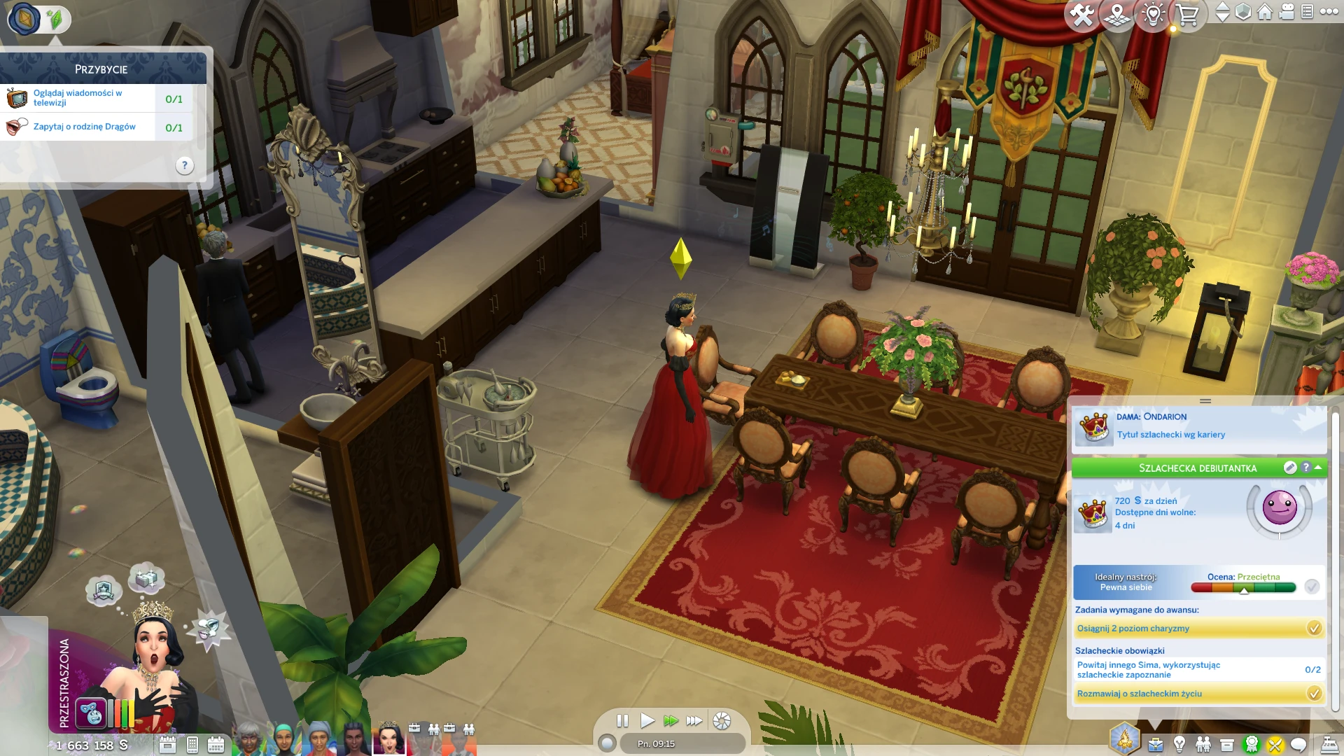 Królewskie dziedzictwo - jadalnia