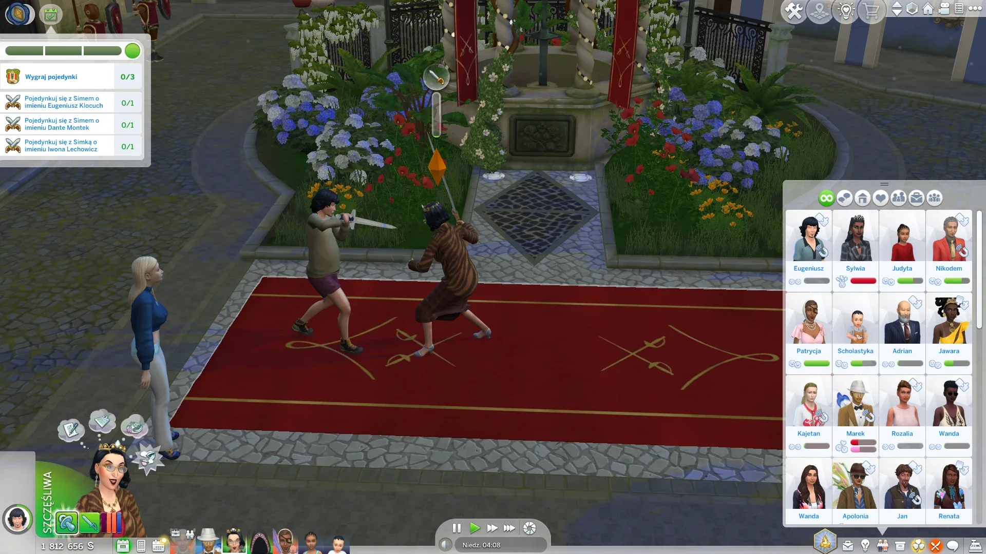 Królewskie dziedzictwo - pojedynek