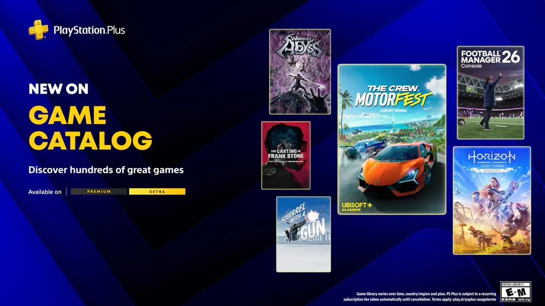 Nowe gry w PlayStation Plus Extra i Premium w kwietniu 2026 – znamy rozpiskę