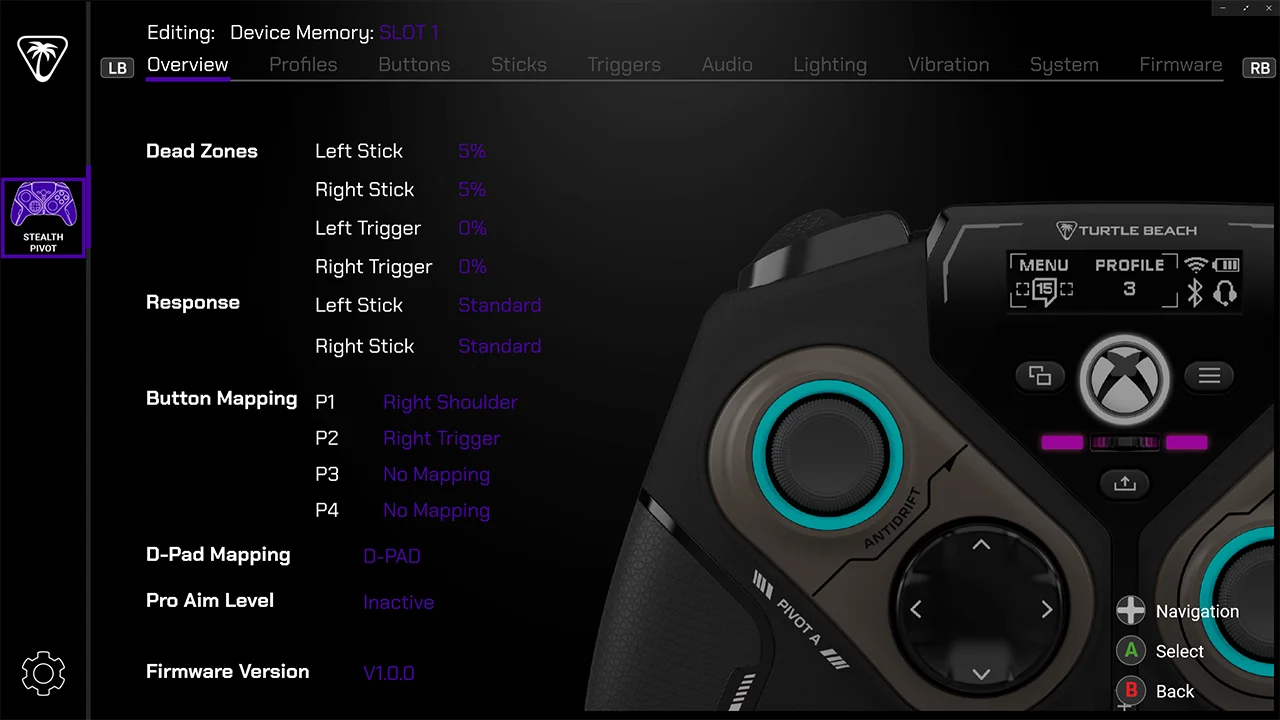 Oprogramowanie Turtle Beach Stealth Pivot #1