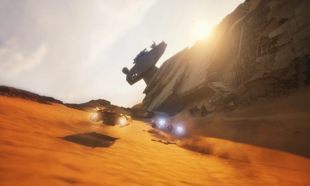 Star Wars: Galactic Racer na PC z potężnym wsparciem NVIDIA