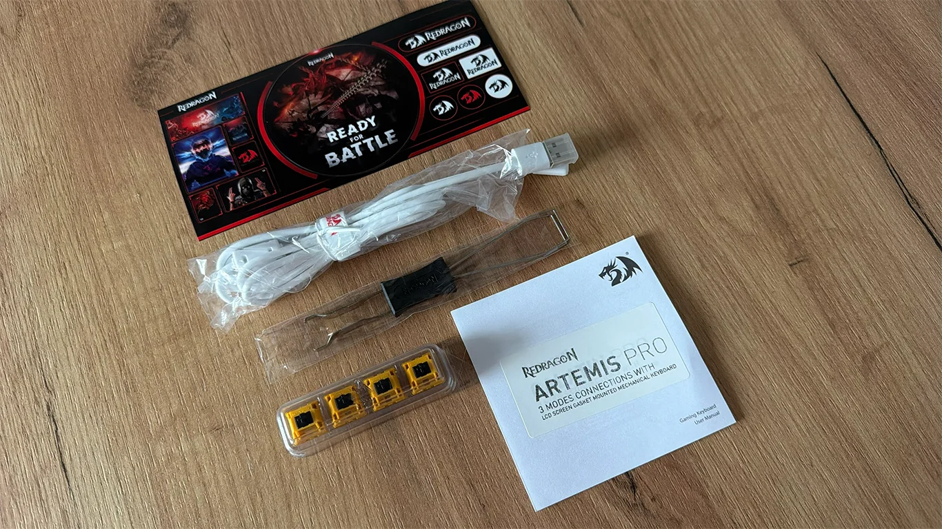 REDRAGON Artemis PRO – recenzja. Świetny mechanik do 300 zł