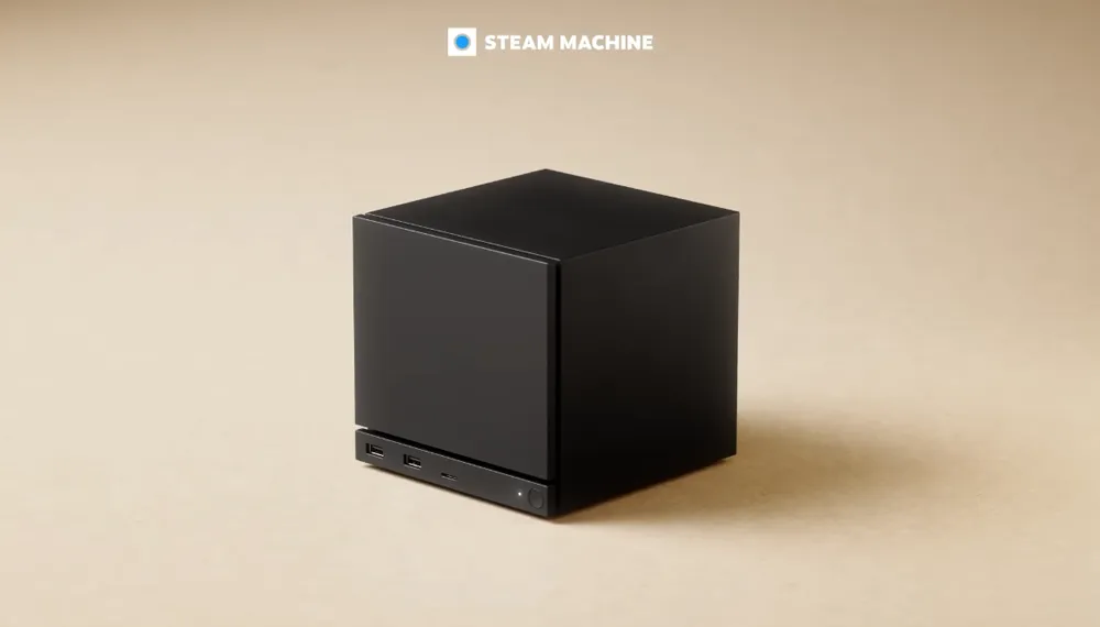 Screen prezentujący Steam Machine