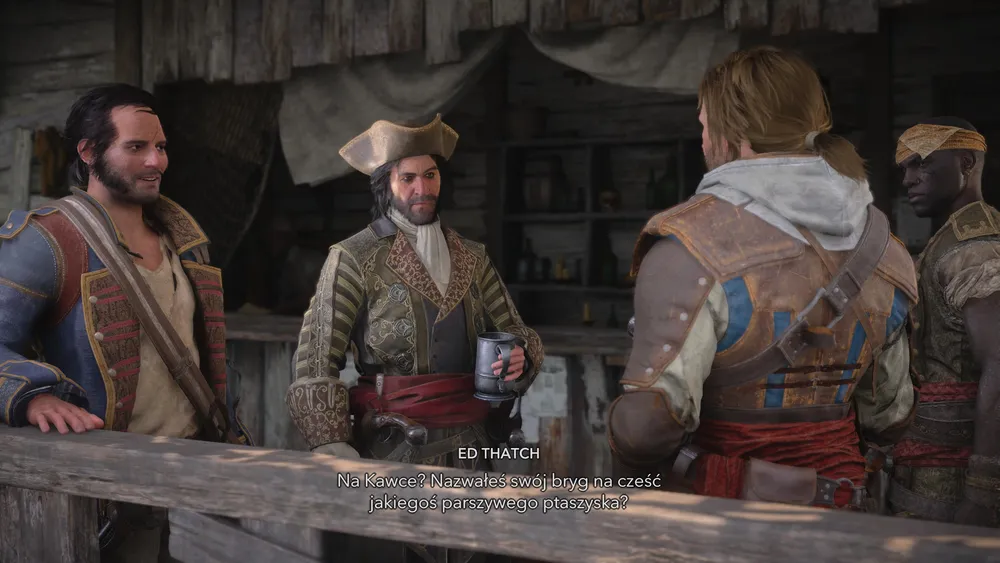 Assassin's Creed Black Flag Resynced Edward Kenway, Czarnobrody, Adewele