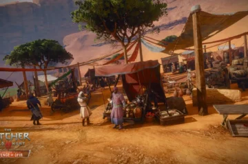 Screen z Witcher III: Revenge of Ofir