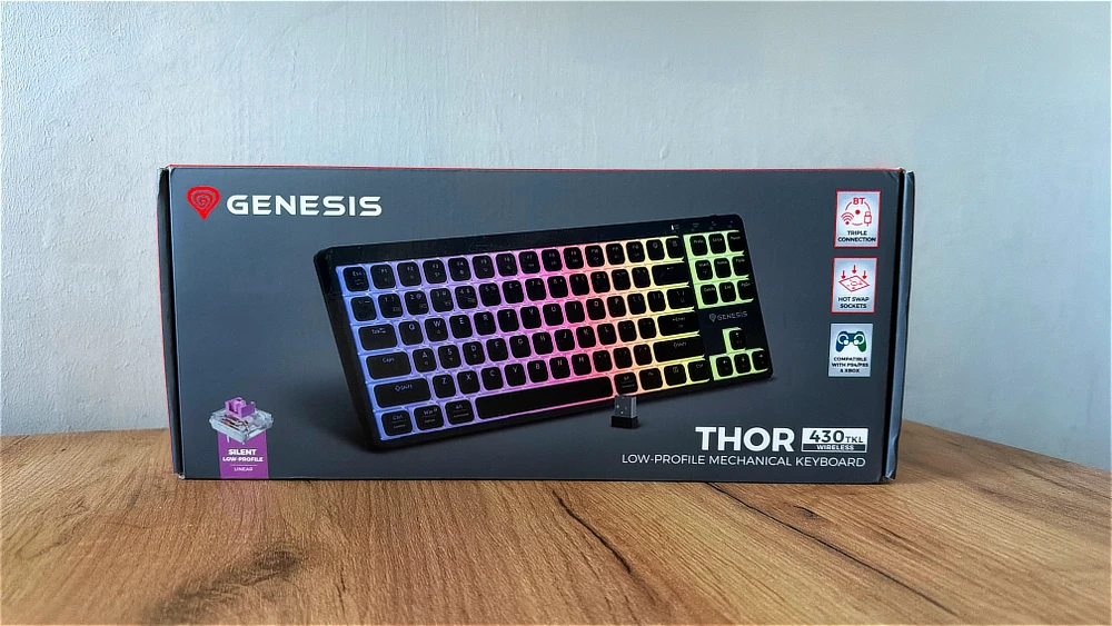 Pudełko Genesis Thor 430 TKL Wireless