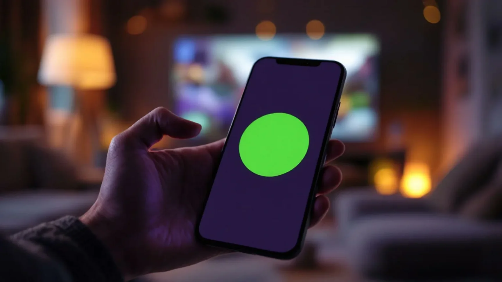 Telefon jako buzzer podczas gry imprezowej na telewizorze