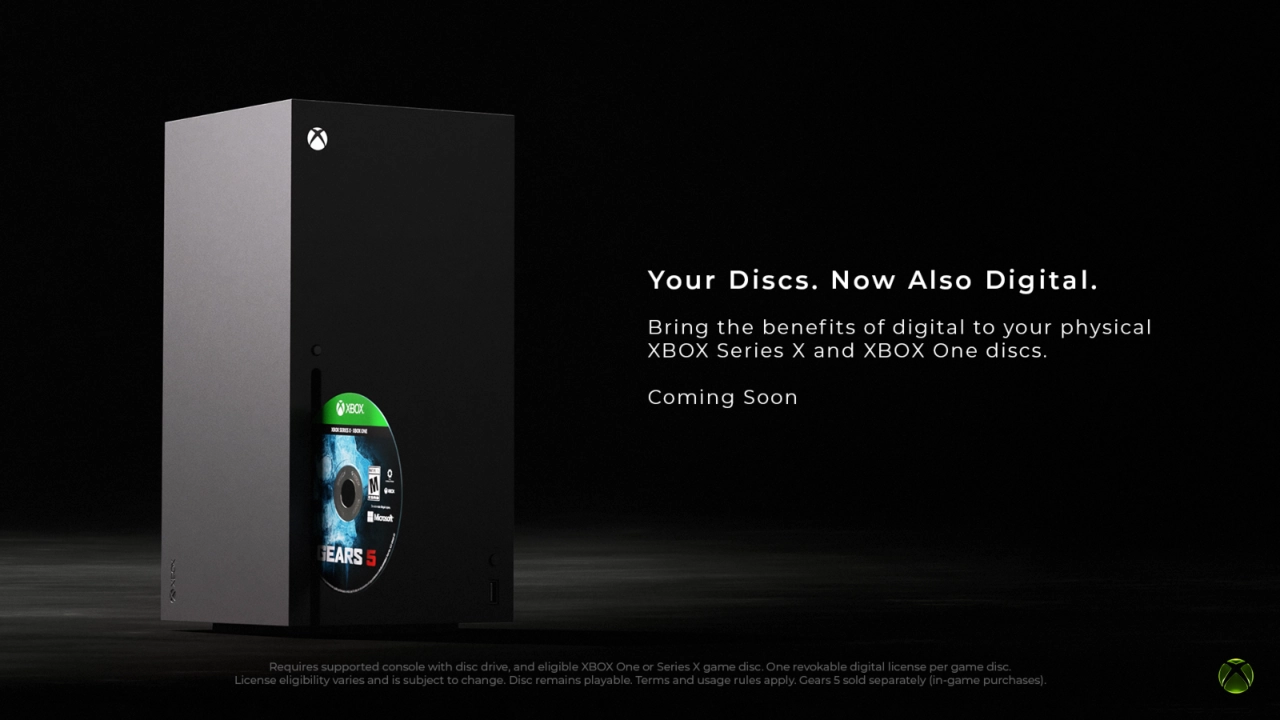 Xbox zamieni płyty w wersje cyfrowe
