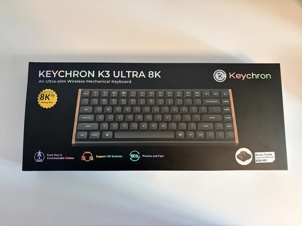 Klawiatura keychron k3 ultra 8k
