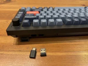 Keychron V1 Max dwa odbiorniki 2,4ghz