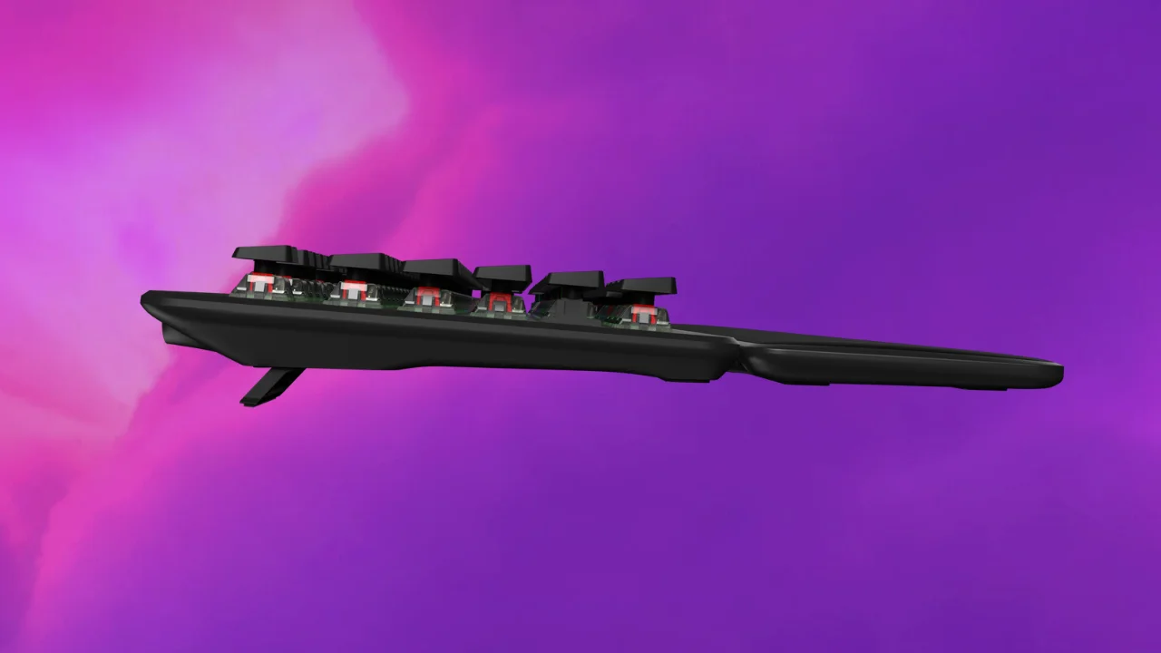 Klawiatura Vulcan II XP Air od boku