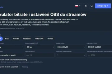 Jak zacząć streamować gry w 2026 roku? Sprzęt, ustawienia i pierwsze cele