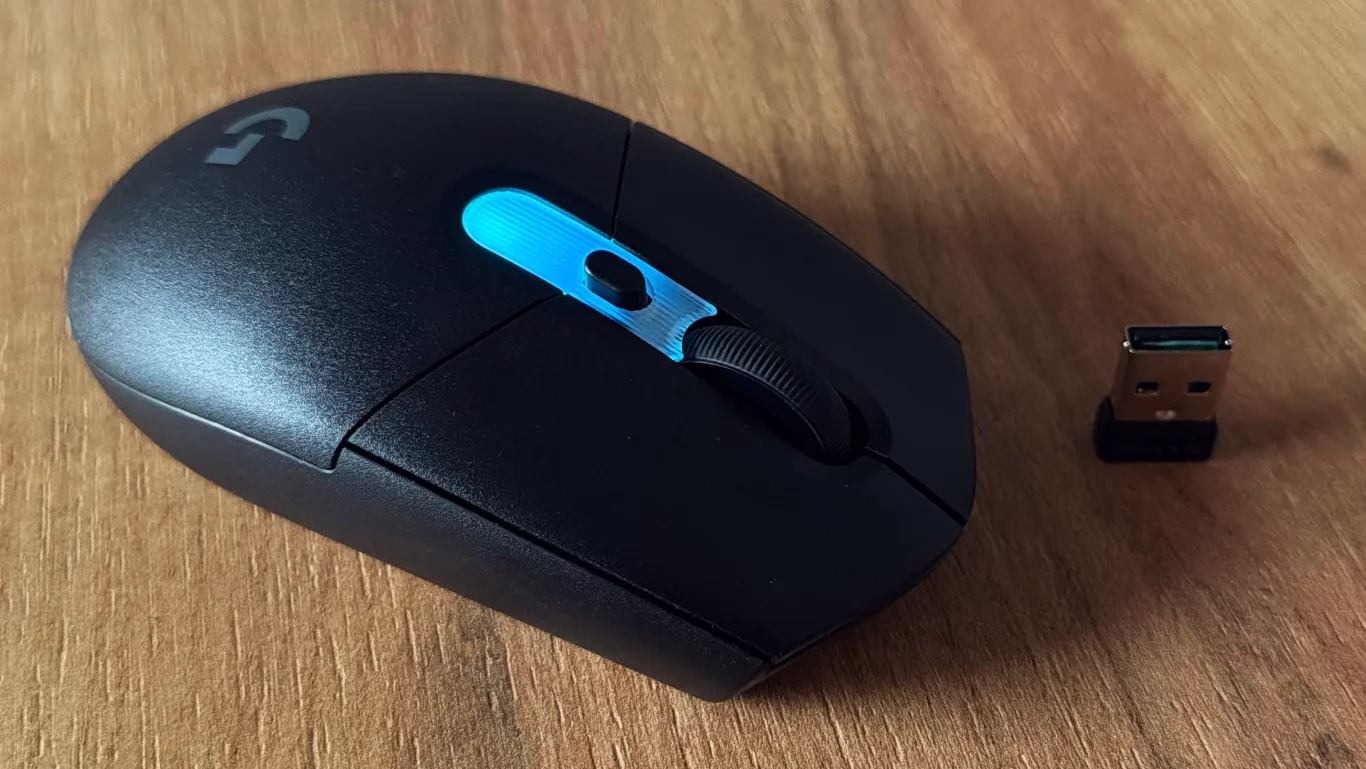 Odbiornik i podświetlenie Logitech G305 X SUPERLIGHT