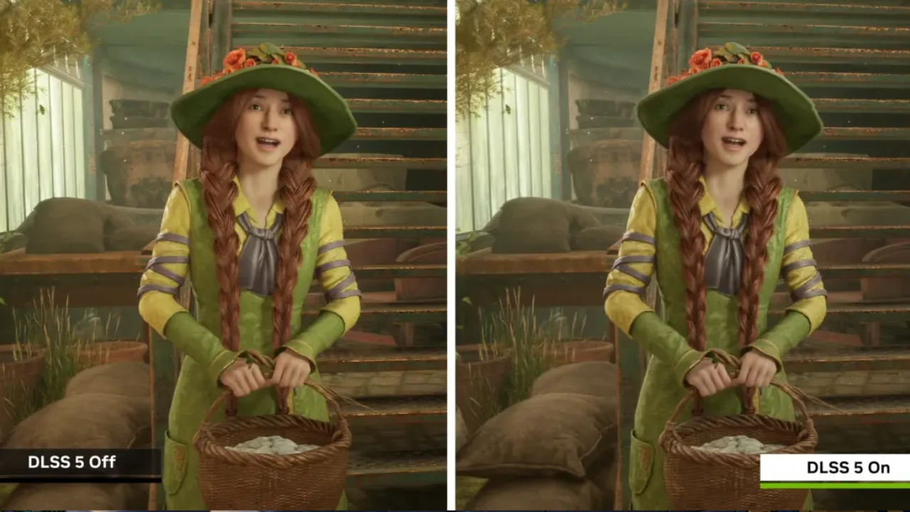 NVIDIA przykręca DLSS 5. Twarze w Hogwarts Legacy są bliższe oryginałowi