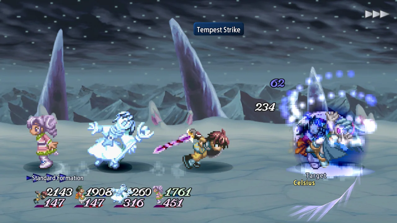Screen z gry Tales of Eternia Remastered na PC - Potyczka z bossem