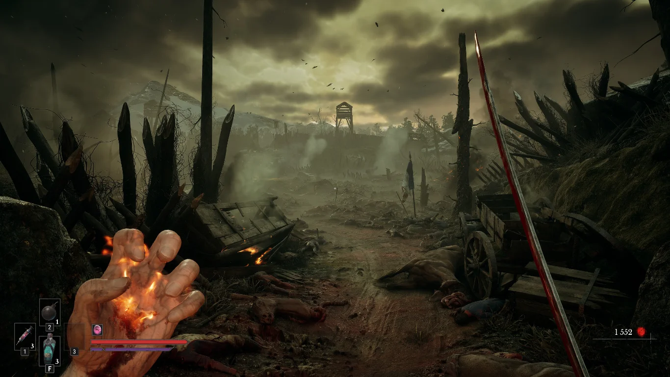 Screen z gry Valor Mortis: Pole bitwy