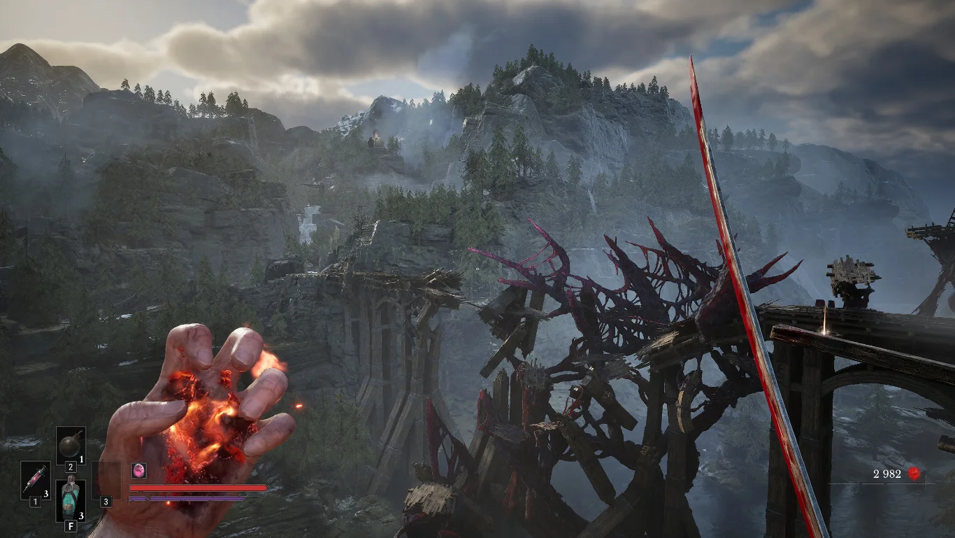 Screen z gry Valor Mortis: Świat, który do nas mówi